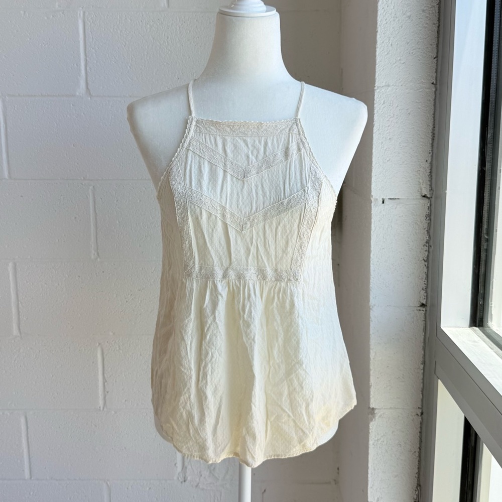 Melrose and Market Ivory Bohemian Blouse
